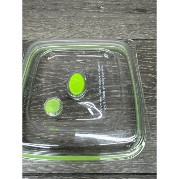 FoodSaver Vacuum Sealer Fresh Preserver Replacement Lid Only ~set Of 2 - Picture 4 of 6
